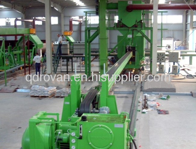 QG series pipe wall shot blast cleaning machine