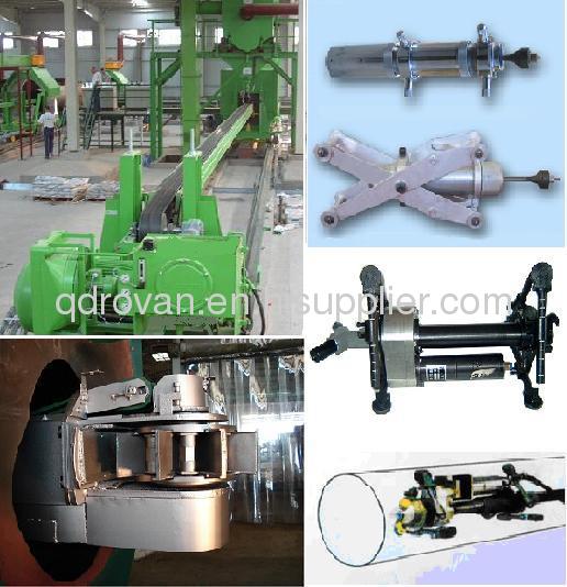 QG series pipe wall shot blast cleaning machine