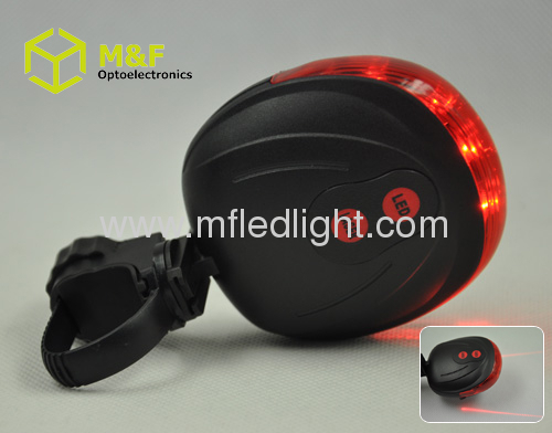 mini flexible 5LED+ 2 laser led laser tail light