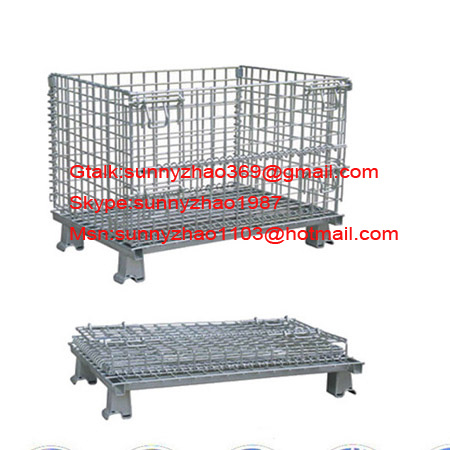 wire pallet wire mesh container