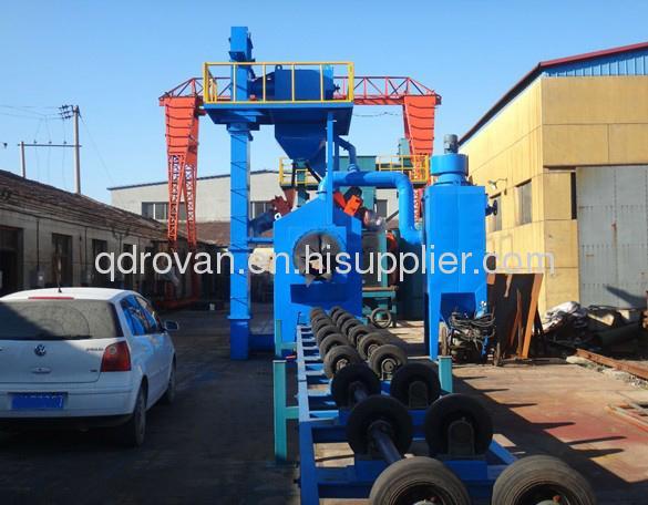 QG series pipe wall sand blasting machine