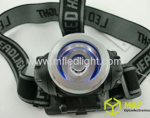3modes portable cordless led cap light mining headlight