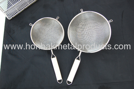 (Body dia.5-8cm&special shape)Wire Mesh Skimmer/ Strainer/ Colander/ Oil strainer