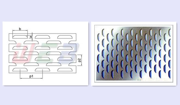 scale hole ss perforated metal 