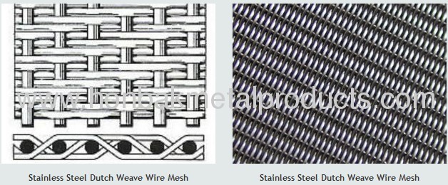 Stainless Steel Dutch Weave Wire Mesh