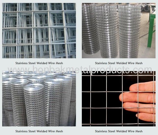 304/316 Stainless Steel Welded Wire Mesh
