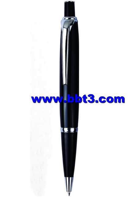 Promotional metal ballpen with shining accessories