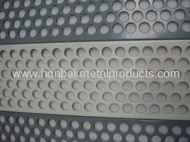 Galvanized perforated metal mesh