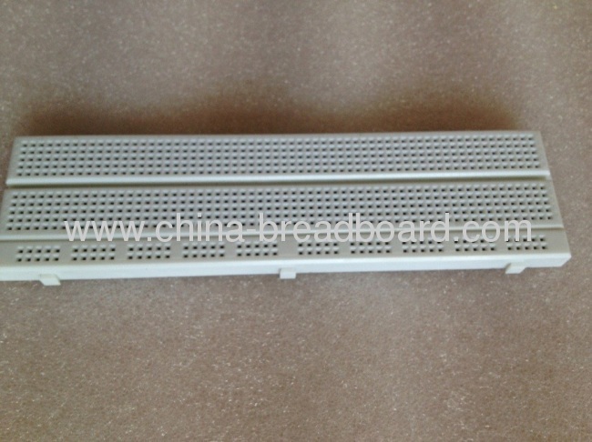 740 points white solderless breadboard