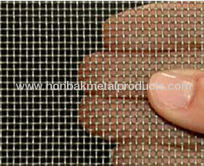 stainless steel crimped square wire mesh