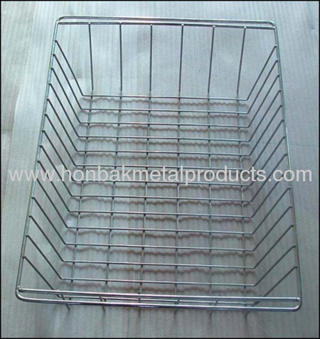 customized stainless steel wire basket/disinfection basket