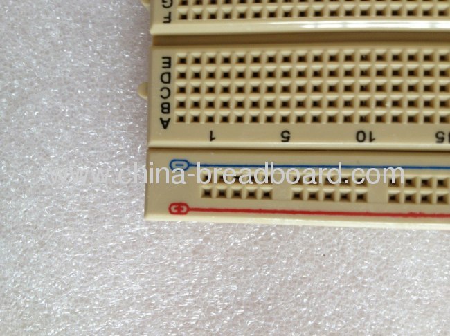 SD-12 - - 840 points grey solerless breadboard