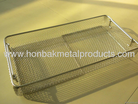 (factory)wire mesh basket for medical sterilization