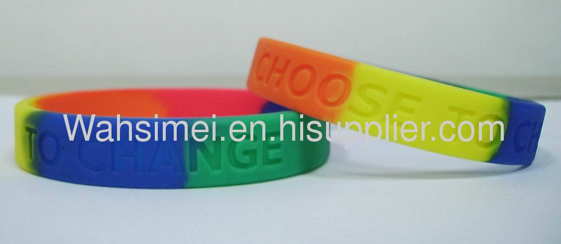 Promotional silicon wrist straps on 2013