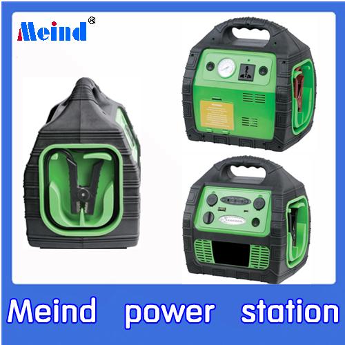 Meind 900A Jump Starter with air compressor and Inverter 150W