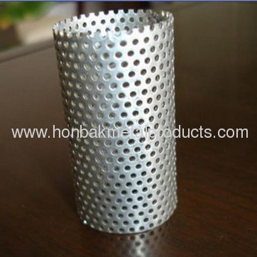 perforated stainless steel tube