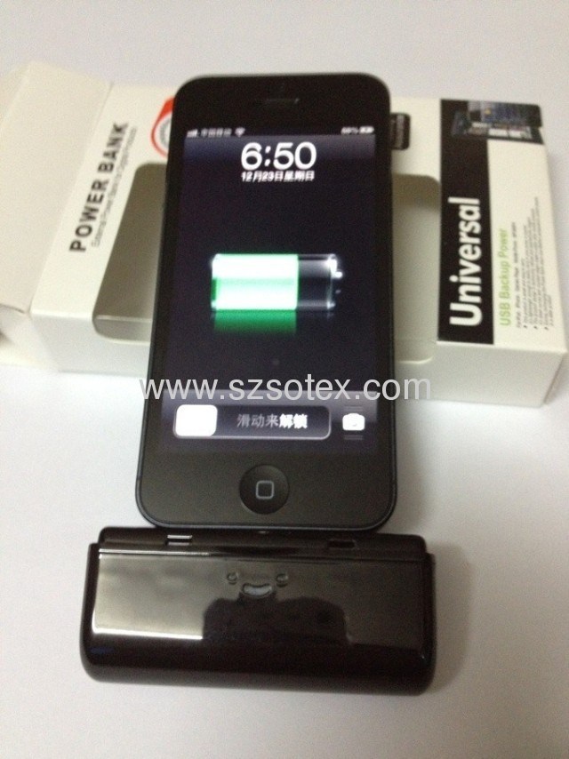 2800mAh power bank for iphone5