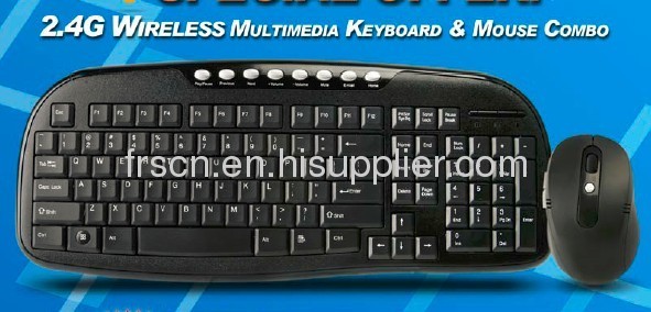 KB-M03 Slim and Flatwireless mouse and keyboard combo 