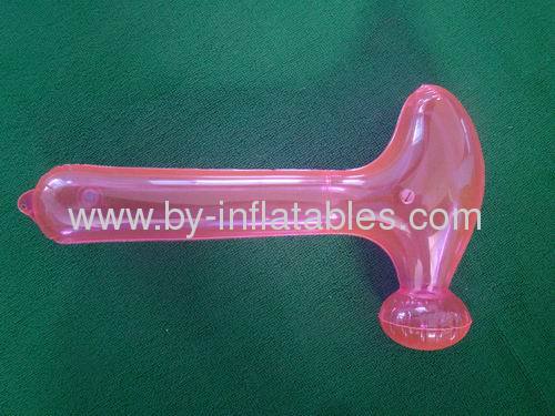 PVC inflatable transparent hammer