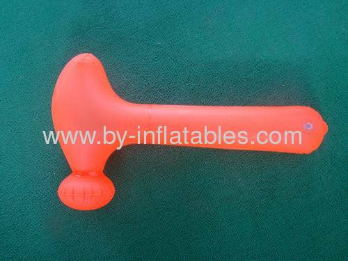 PVC inflatable transparent hammer