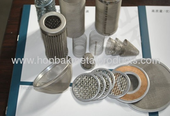 Stainless steel mesh round filter 304/316