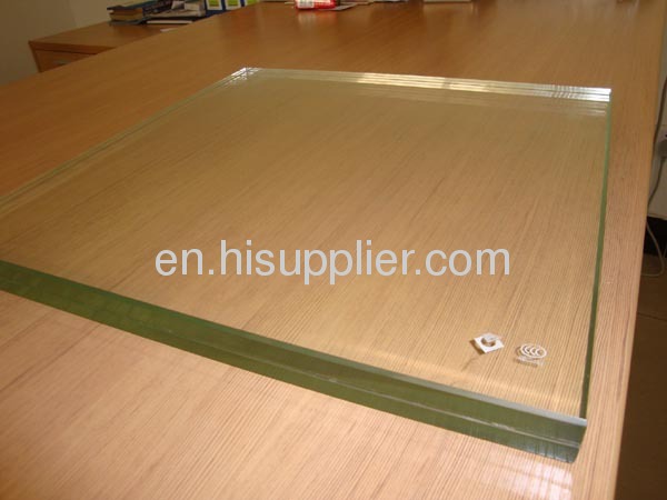 clear and colorful construction glass laminated glass