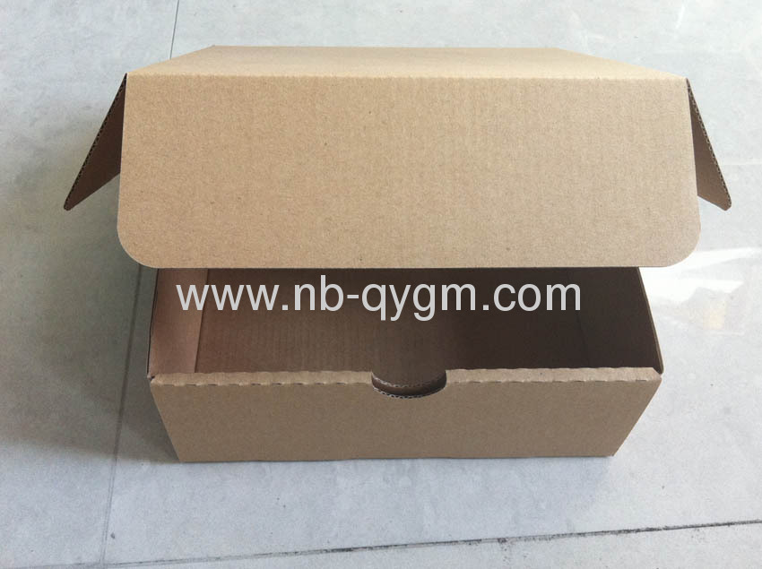 Brown Corrugated Square Die-cutting Mailer Boxes