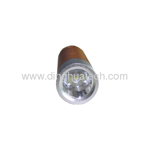 Real high brightness LED flashlight aluminum alloy mobile power (Aman-040B1)