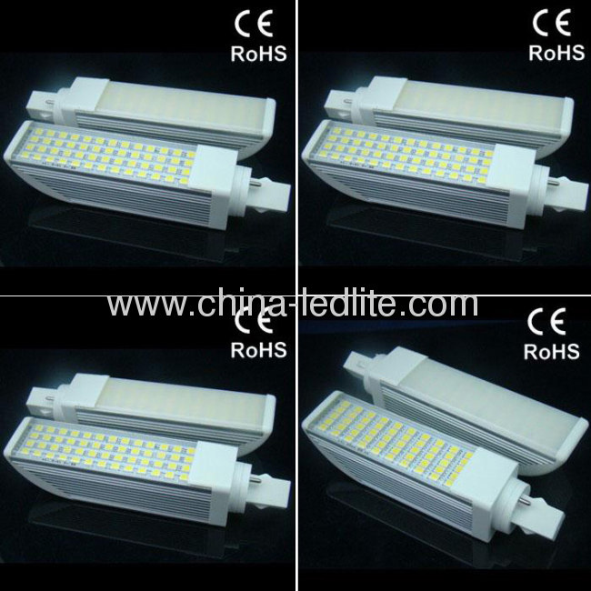 85V-265V g24 led bulb 5w Ce&Rohs g24 led horizontal plug lamp