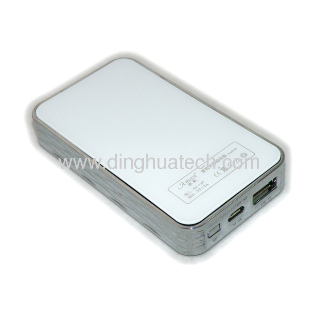 5000mAH Portable Rechargeable Mobile Power Source