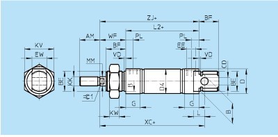 ESU Series Standard cylinder