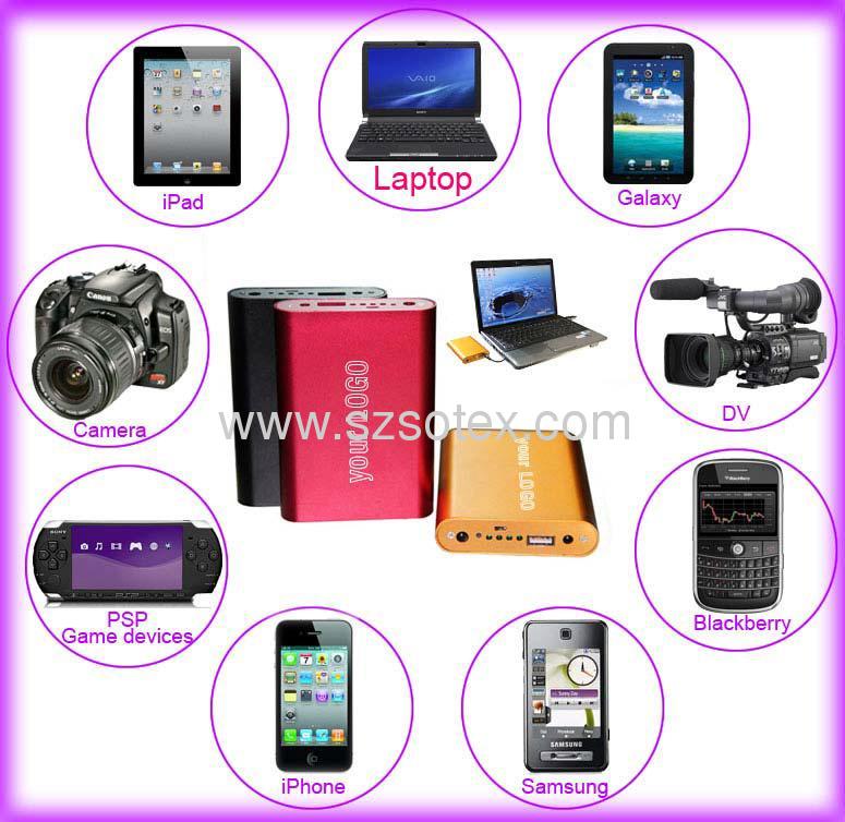 9000mAh Portable power bank for Laptop