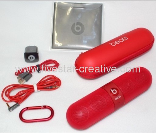 Beats by Dr.Dre Pill Wireless Bluetooth Speaker Red