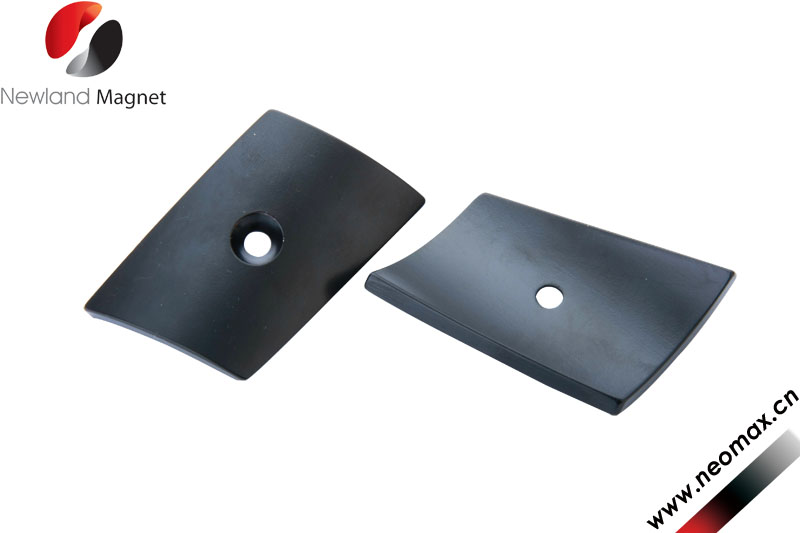 Neodymium black epoxy magnets