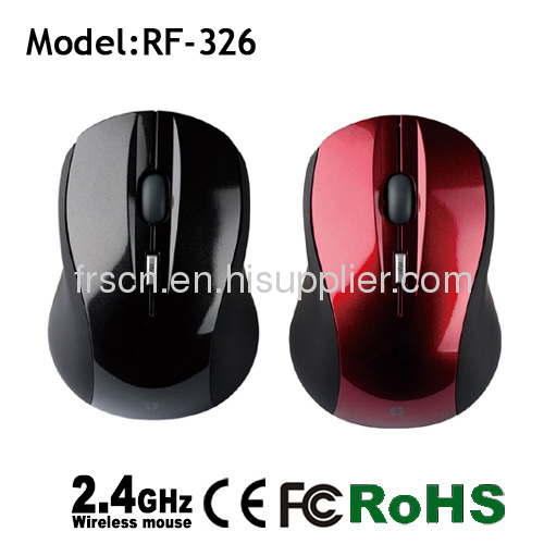cola red 2.4g 3d optical wireless mouse