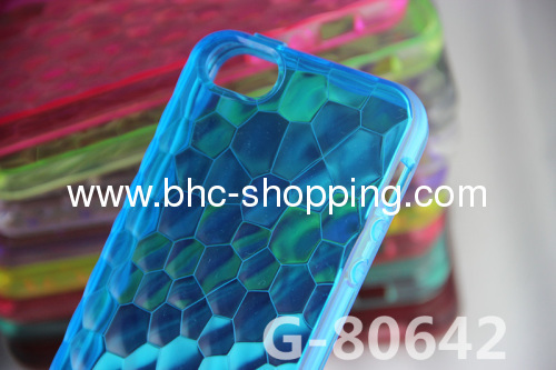 Water Cube Style TPU Protector for iPhone 5