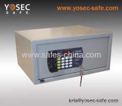 Electronic Digital hotel safe box/ Cheap hotel safe with motorized locking mechanism