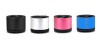 new fashion mini Bluetooth speaker 74mm*H59mm Wireless speaker metal housingav-in TF slot FM build in antenna