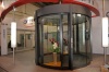 Two-wing automatic revolving door