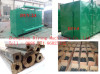 High capacity machine to make wood briquette/charcoal