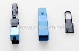 Field Assembly SC Connector Fiber Optic Cable Connectors Fast Connect Fiber Connectors