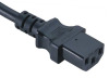 C13 IEC connector with cord