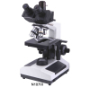 Compound biological trinocular microscope