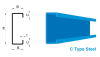 Hot c channel bracket