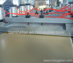 PVC crust foam board making machines