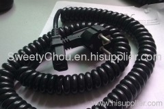 the first spiral cable manufacturer LONGXIN spiral cable,coiled cable
