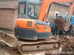 used HITACHI excavator ZX55UR