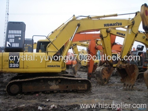 used excavator Komatsu PC220