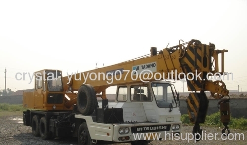 used crane TADANO 25T