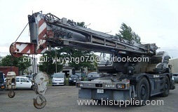 used terrain crane kato 35t KR35H